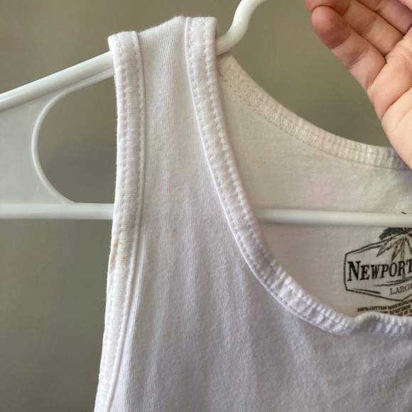 Newport Beach Happy Hour Party Like An Animal Graphic Tank Men's L - Picture 6 of 7